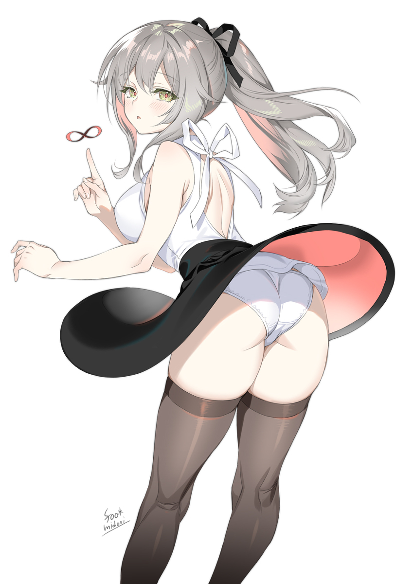 This is a pixiv picture whose title is ∞インフィニティぱんつ.