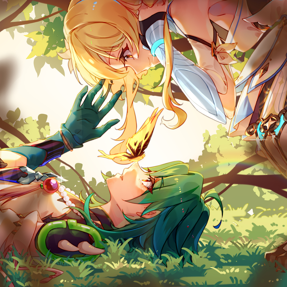 This is a pixiv picture whose title is おはよう.