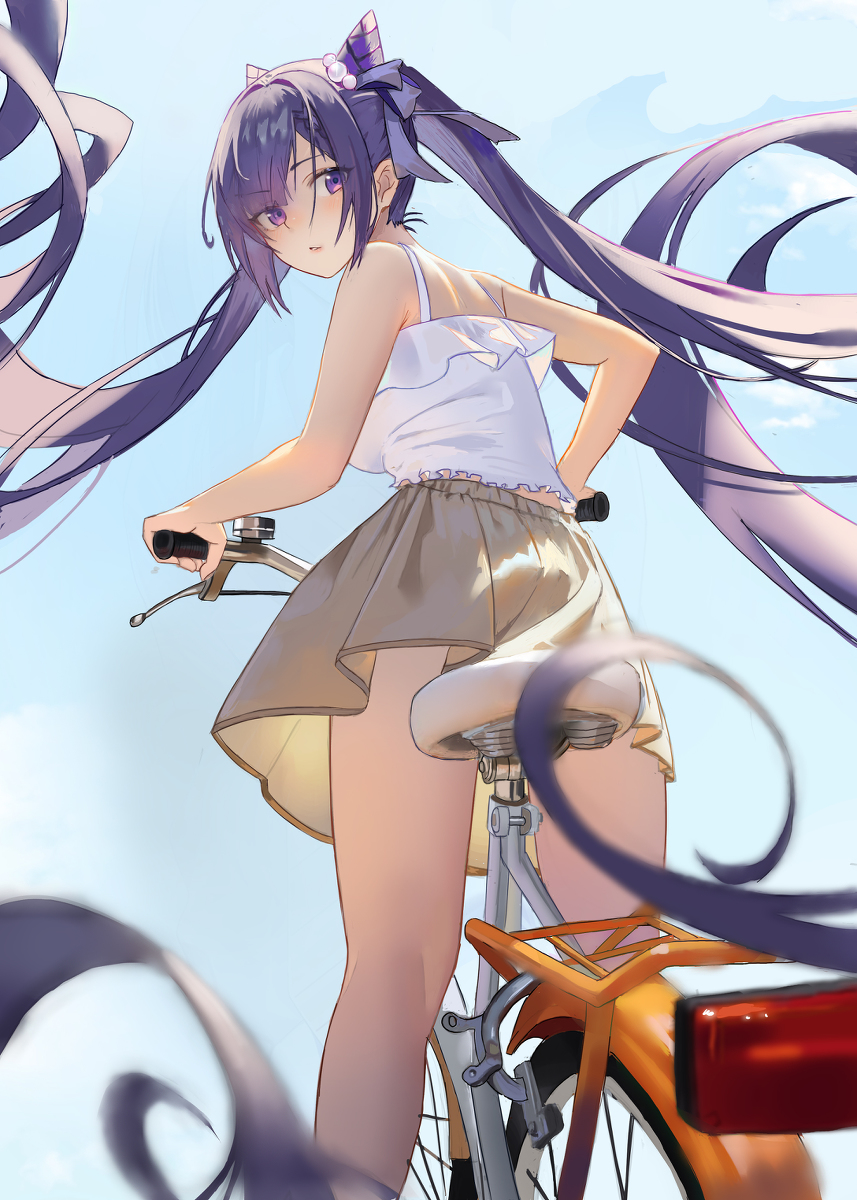 This is a pixiv picture whose title is 夏日.