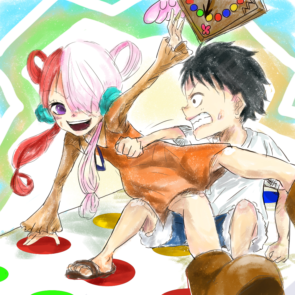 This is a pixiv picture whose title is ONEPIECE３.