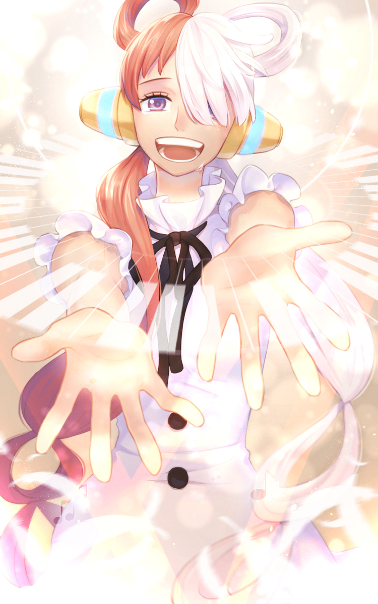 This is a pixiv picture whose title is □ウタの歌は心に響く□.
