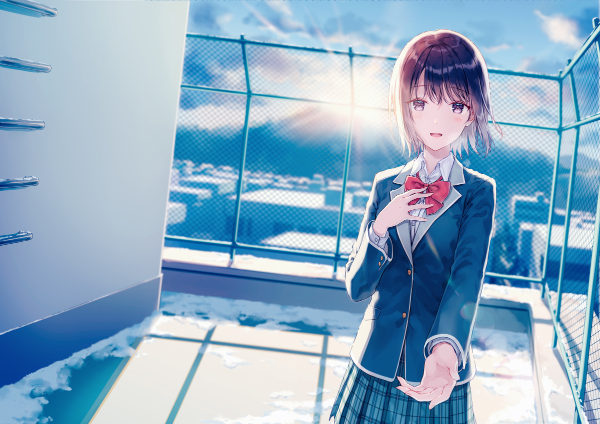 This is a pixiv picture whose title is 三角の距離は限りないゼロ8.