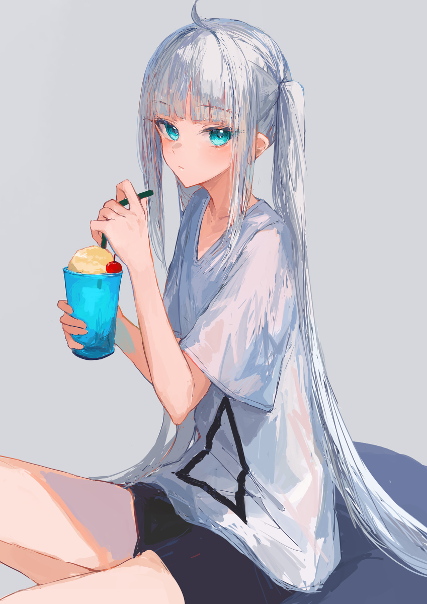 This is a pixiv picture whose title is SODA.