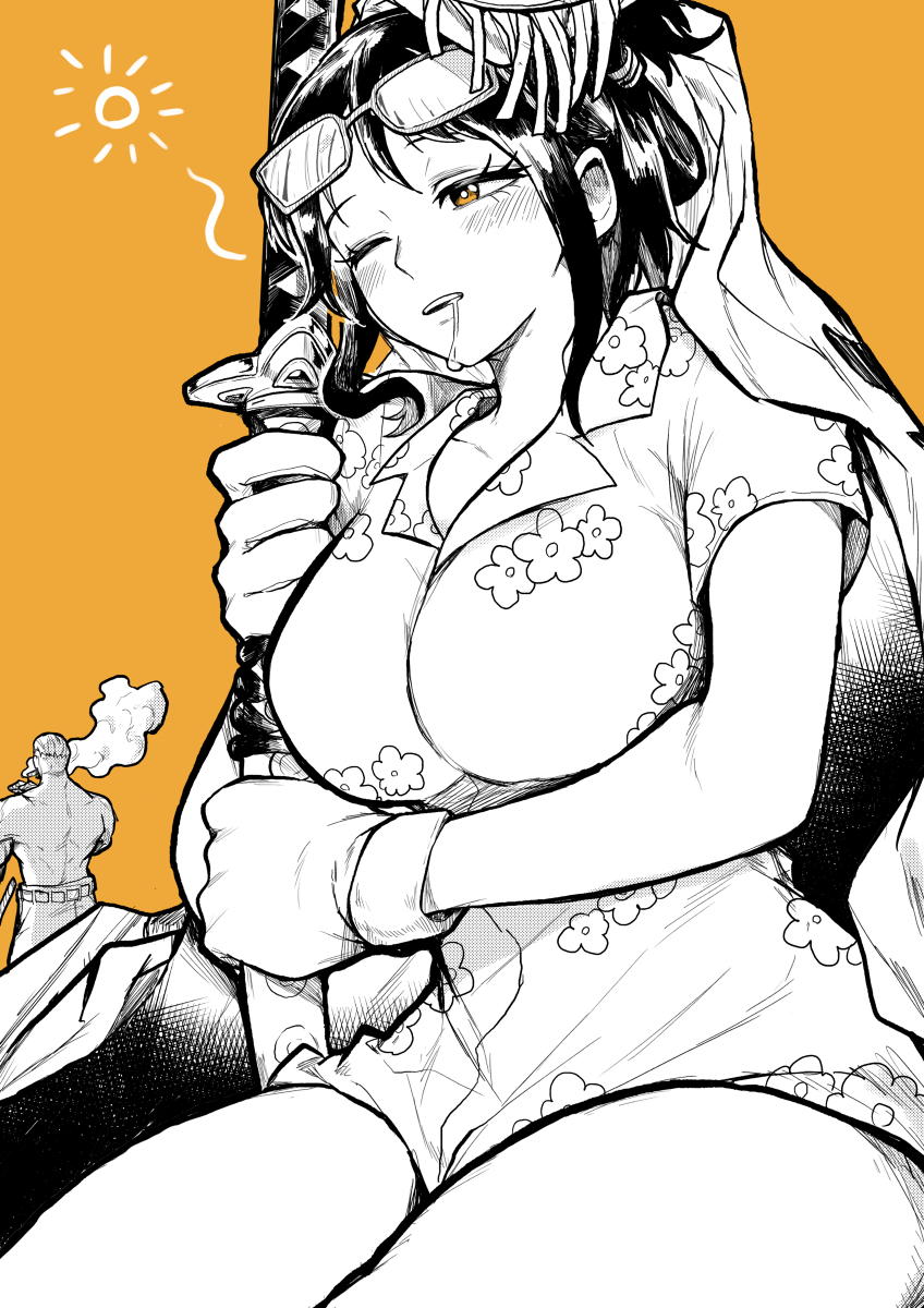 This is a pixiv picture whose title is たしぎ.
