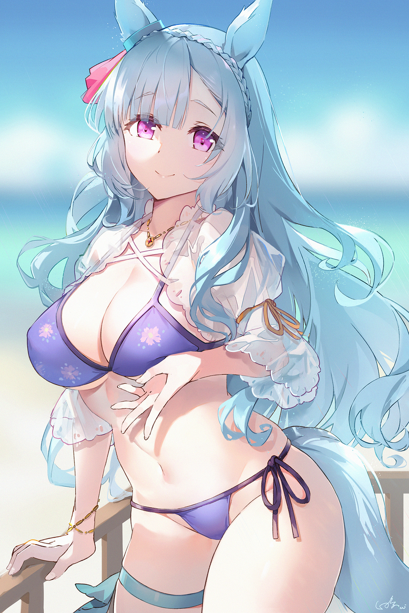 This is a pixiv picture whose title is メジロアルダン.