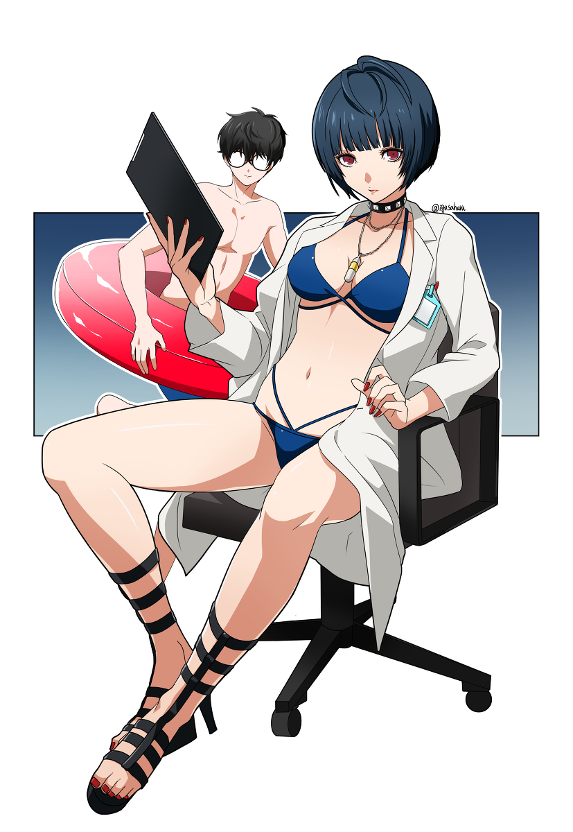 This is a pixiv picture whose title is ペルソナまとめ.