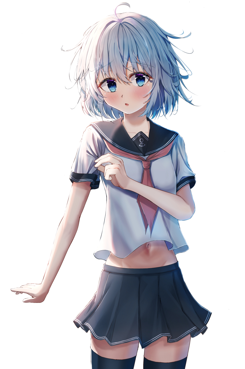 This is a pixiv picture whose title is 短髪響.