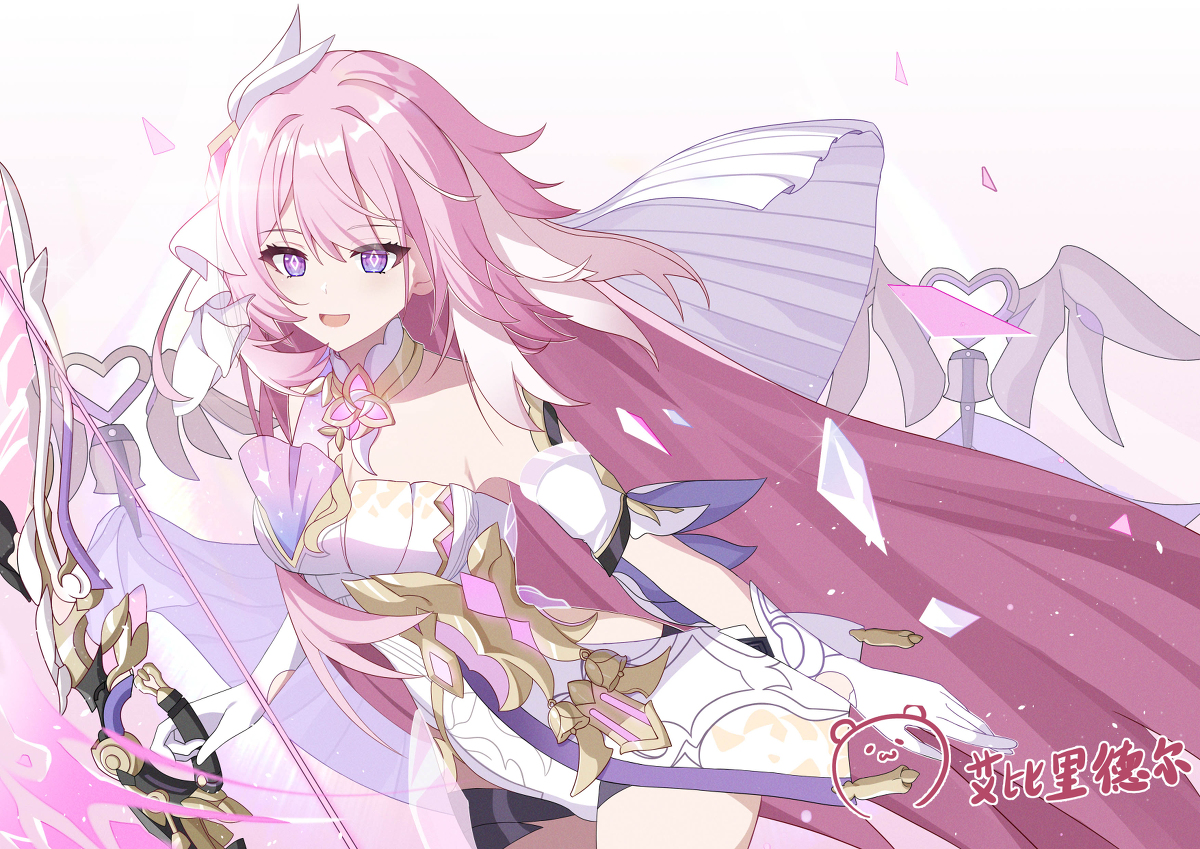 This is a pixiv picture whose title is 致爱莉希雅——.
