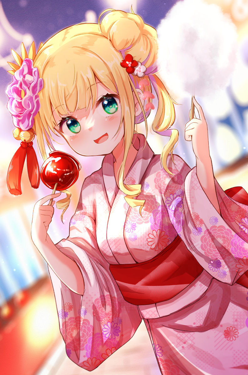 This is a pixiv picture whose title is お祭りデート.