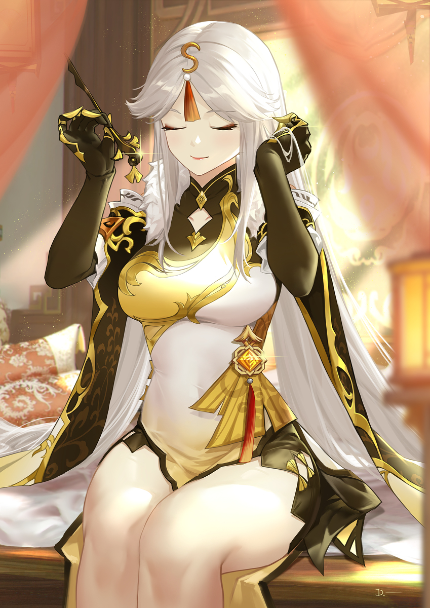 This is a pixiv picture whose title is 富婆~ 生日快乐.