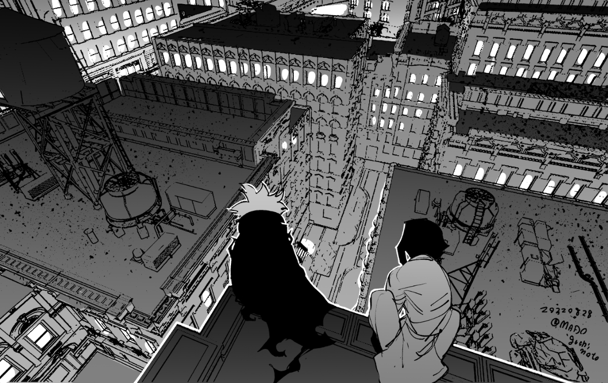 This is a pixiv picture whose title is City sample.