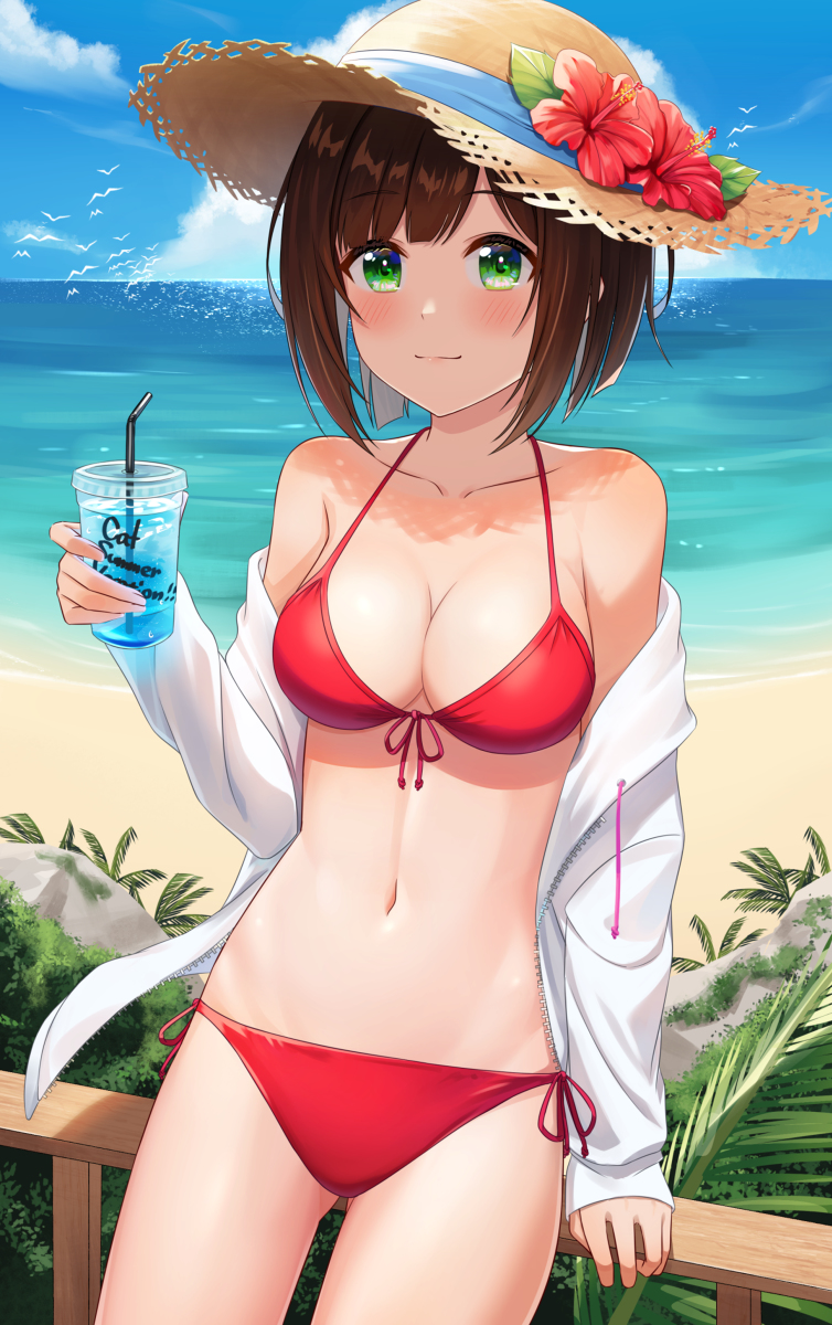 This is a pixiv picture whose title is Cat Summer Vacation!!.