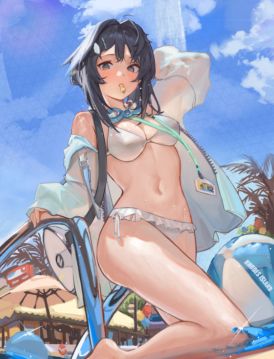 This is a pixiv picture whose title is La Pluma.