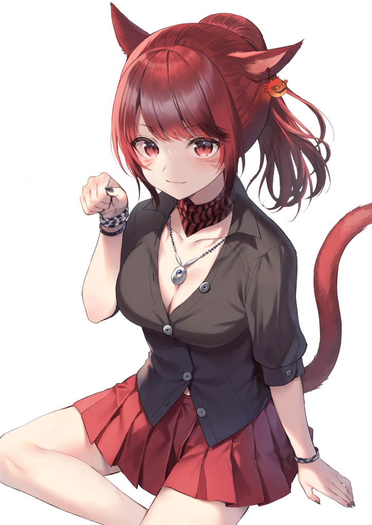 This is a pixiv picture whose title is ミコッテ.