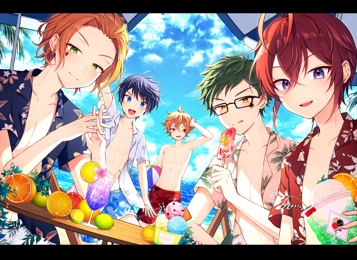 This is a pixiv picture whose title is サマーバケーション.