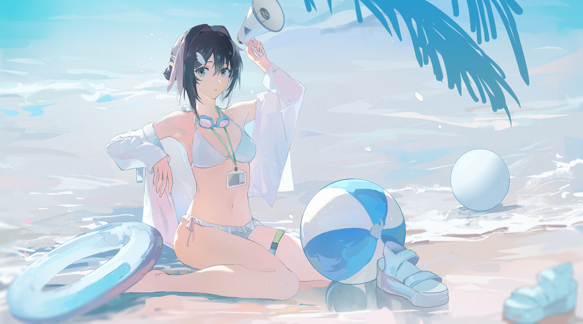 This is a pixiv picture whose title is 羽毛笔.