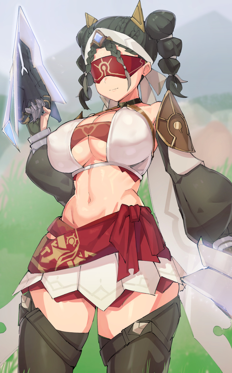 This is a pixiv picture whose title is 도금여단 눈나.