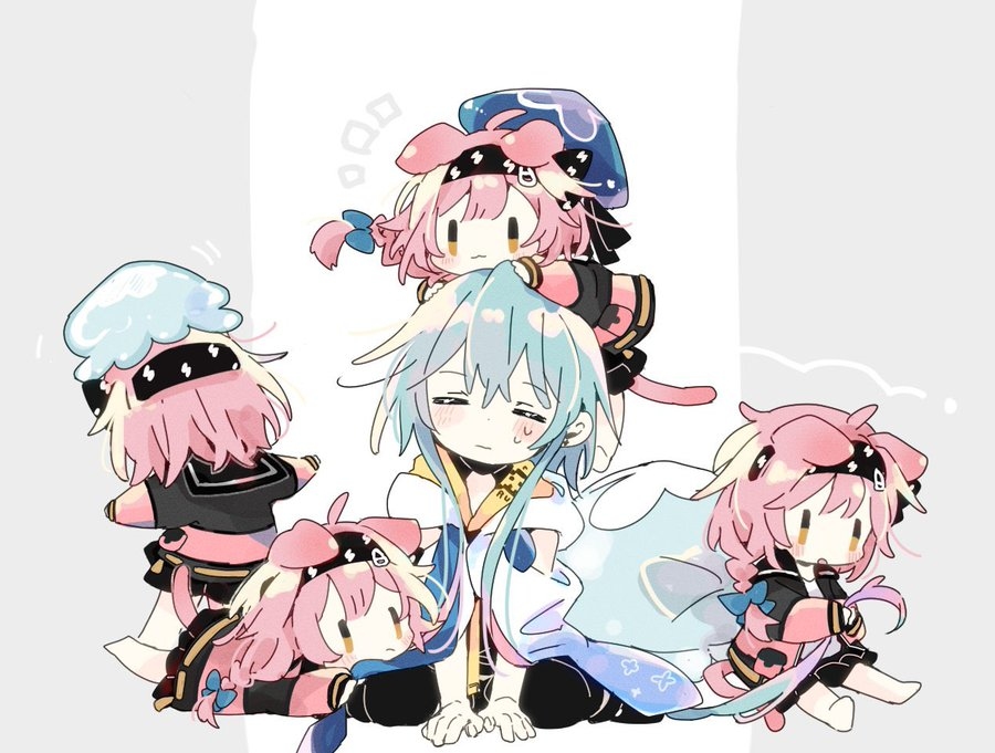 This is a pixiv picture whose title is あすはこLOG.