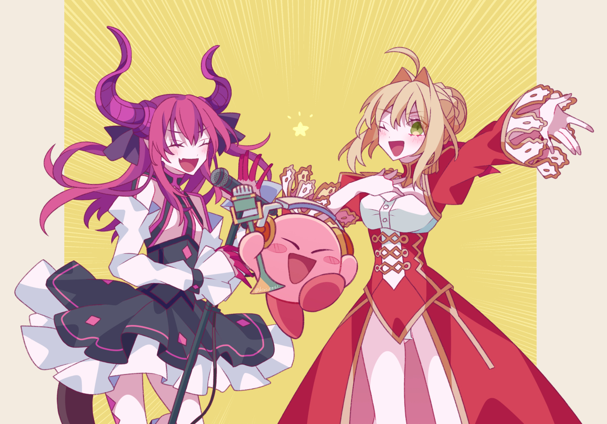 This is a pixiv picture whose title is サーヴァントと星の戦士達.