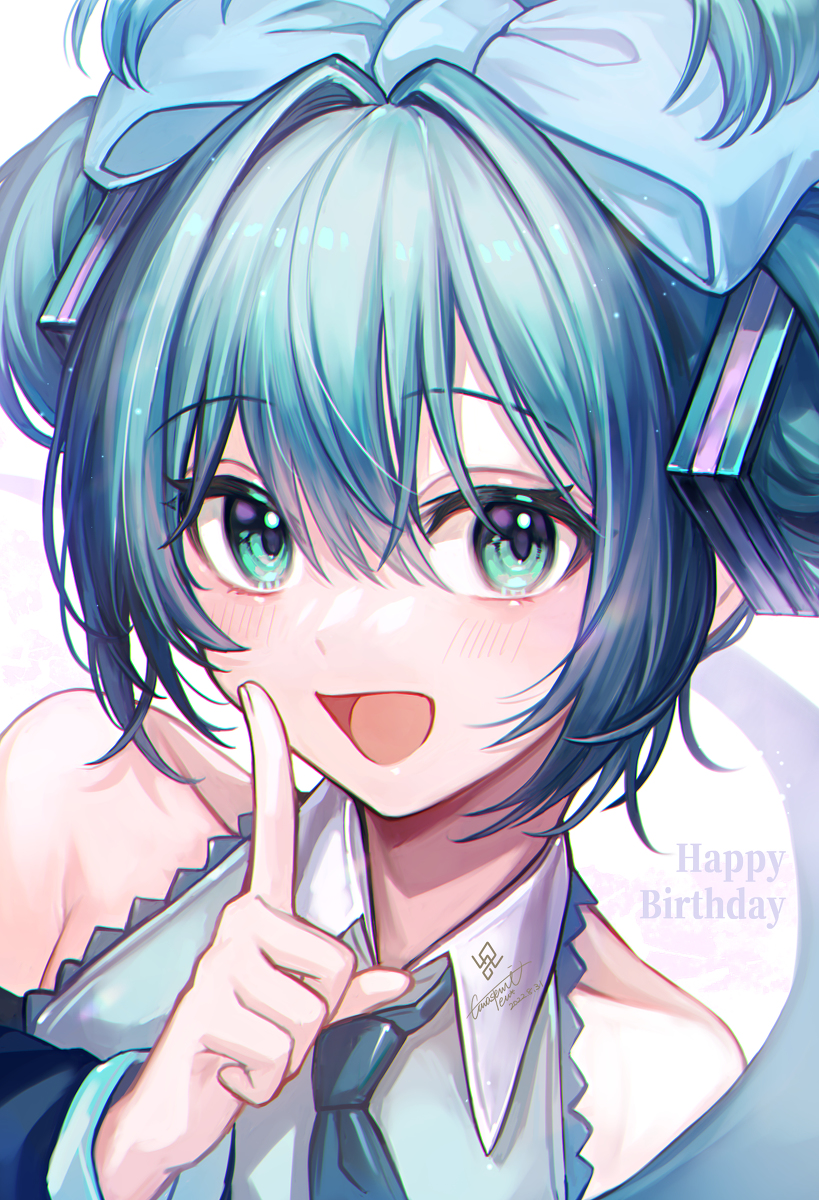 This is a pixiv picture whose title is シナミク💙.
