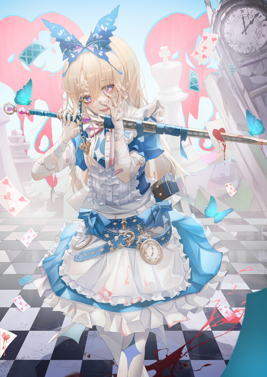 This is a pixiv picture whose title is Alice ♡.