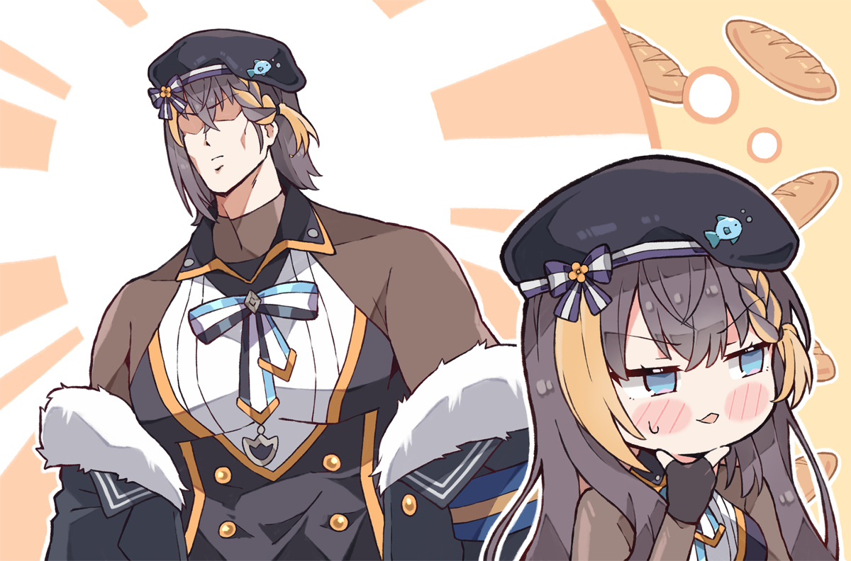 This is a pixiv picture whose title is Peter Bread?.