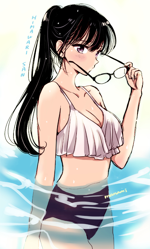 This is a pixiv picture whose title is 夏の終わりに.