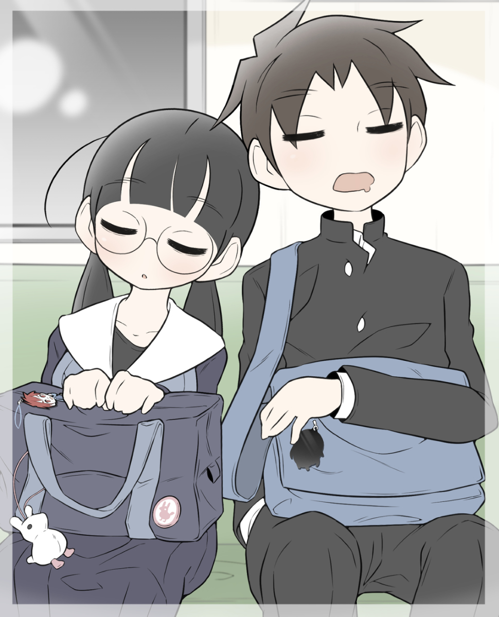 This is a pixiv picture whose title is Twilight twilight (美術部ガールあふたー).