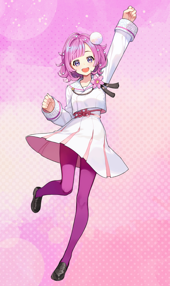 This is a pixiv picture whose title is 🌸.