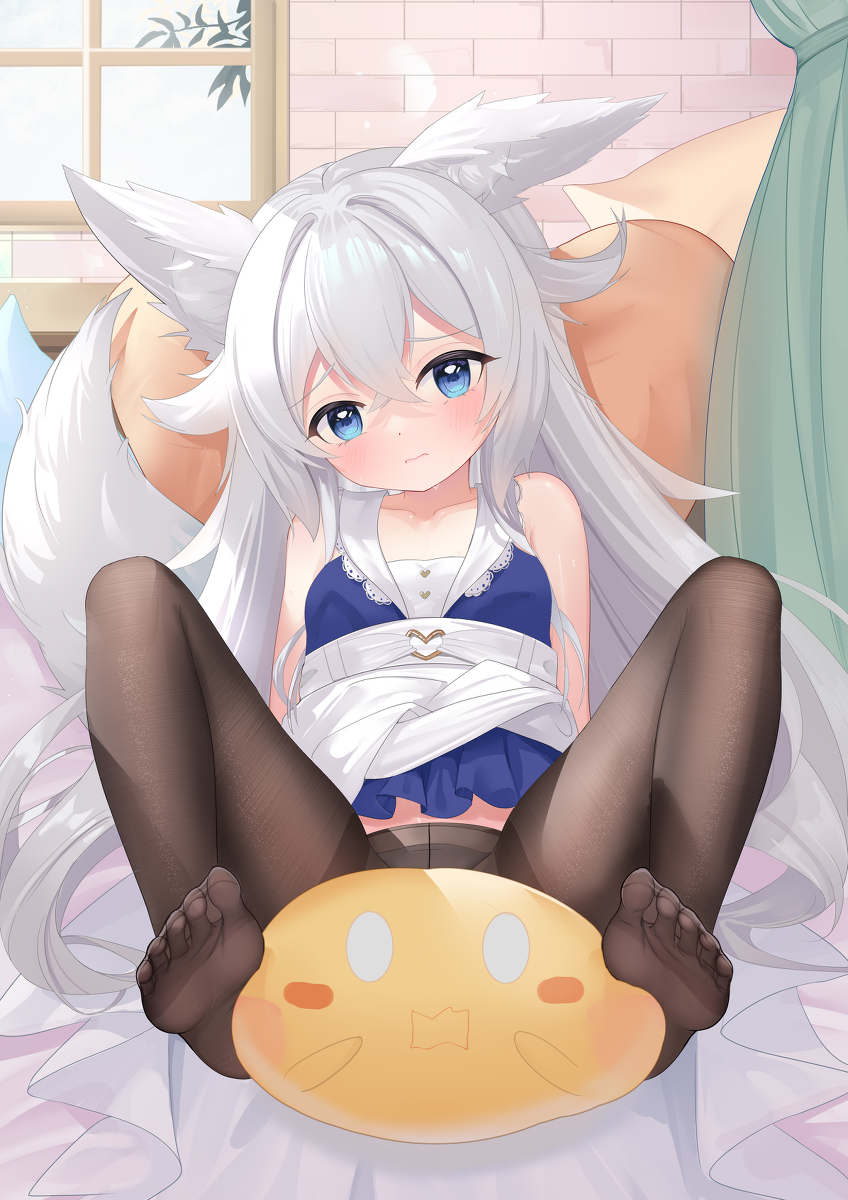This is a pixiv picture whose title is 沃尔芙.