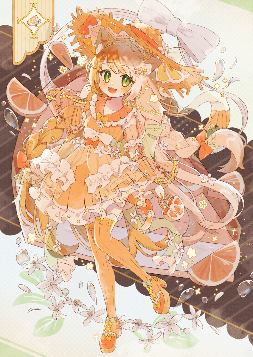 This is a pixiv picture whose title is 🍊.