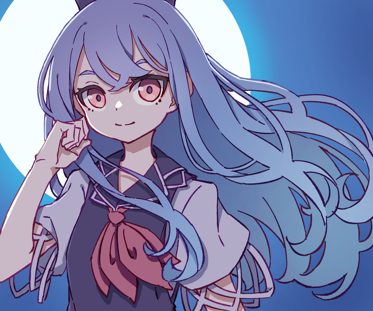 This is a pixiv picture whose title is 慧音.