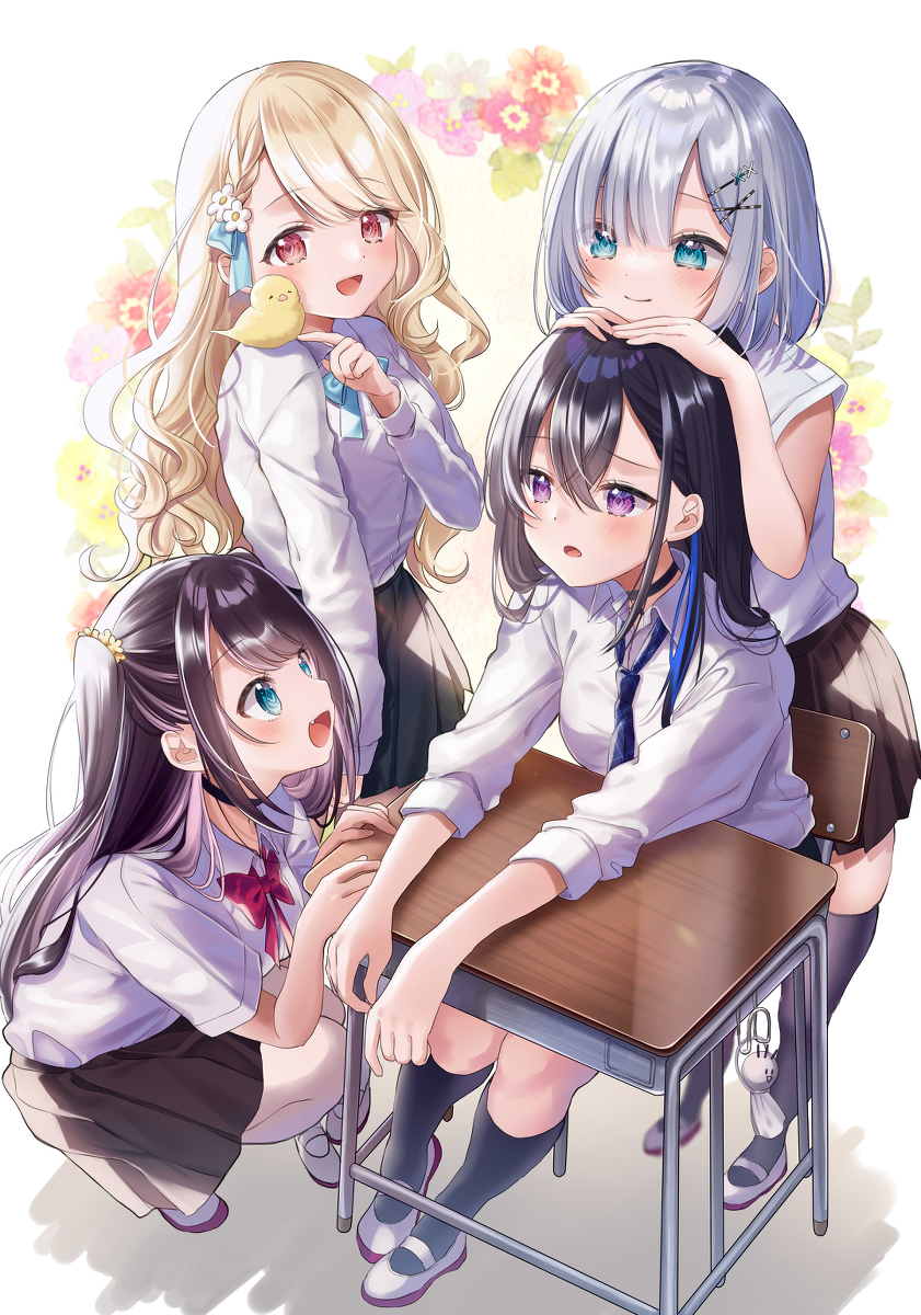 This is a pixiv picture whose title is LVG学園.