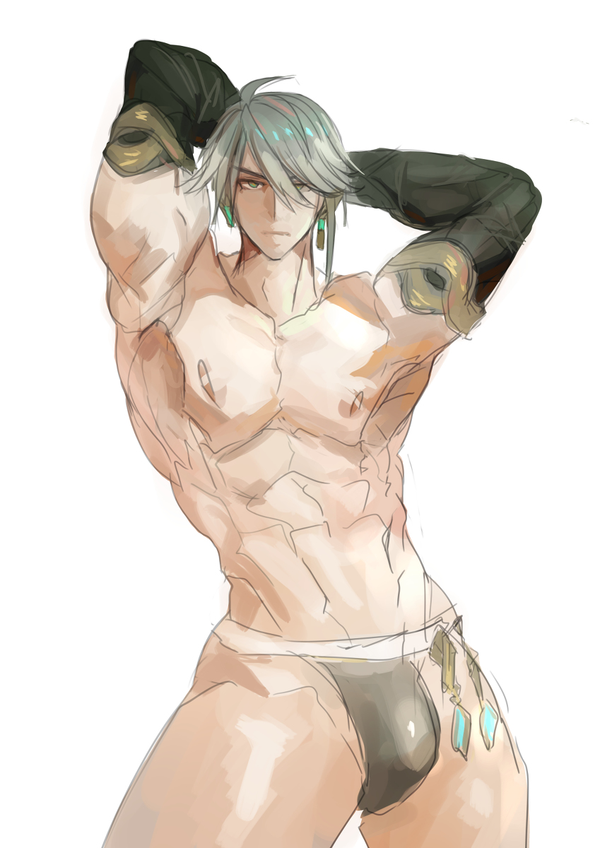 This is a pixiv picture whose title is genshin impact - Alhaitham.