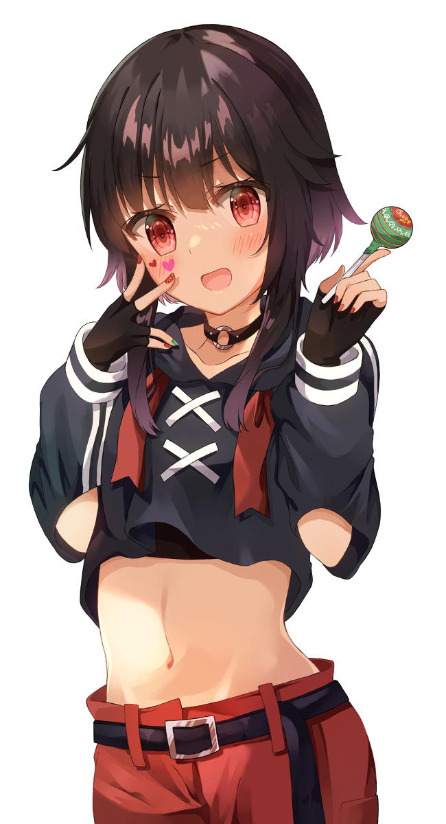 This is a pixiv picture whose title is めぐみん.