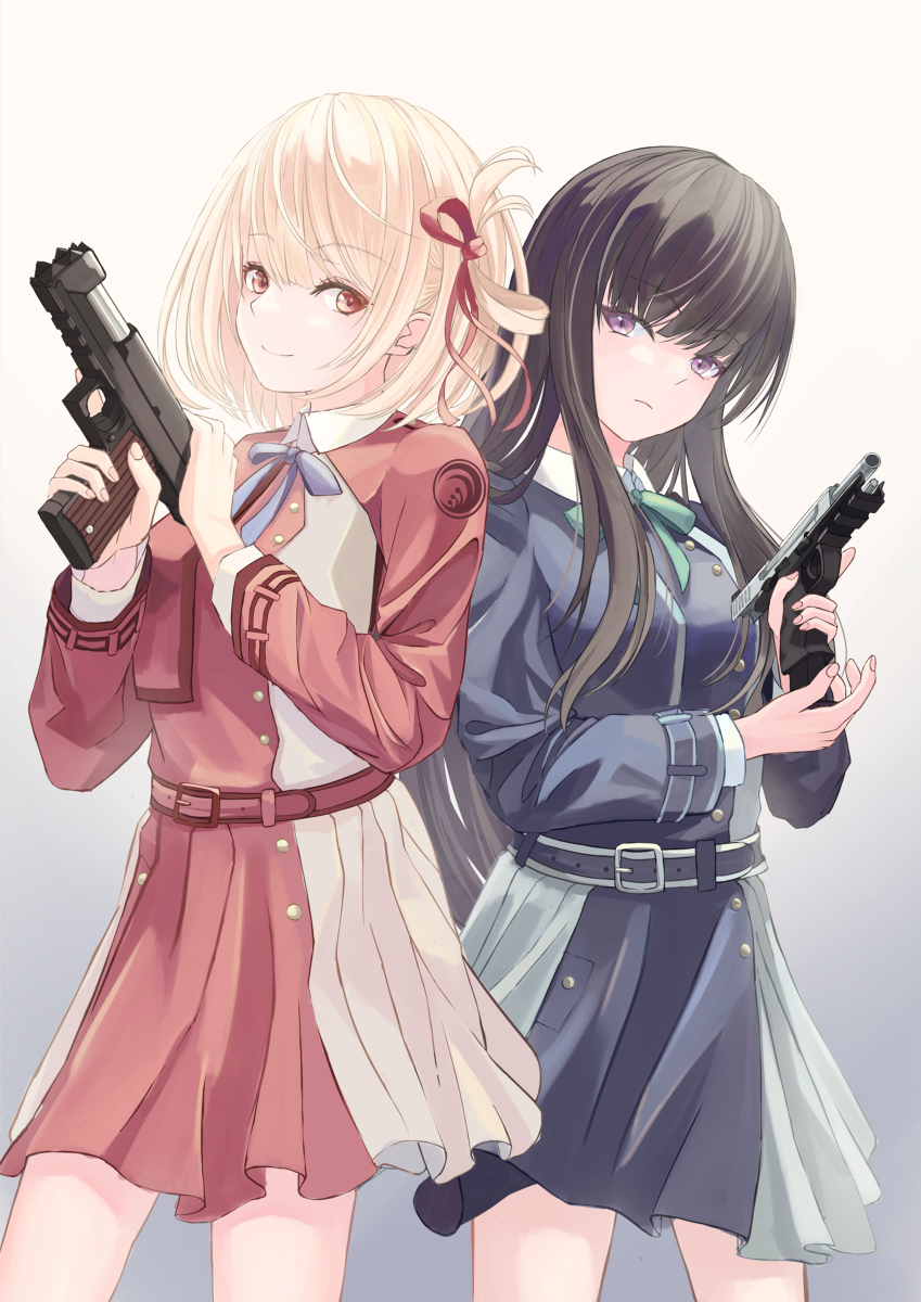 This is a pixiv picture whose title is 千束とたきな.