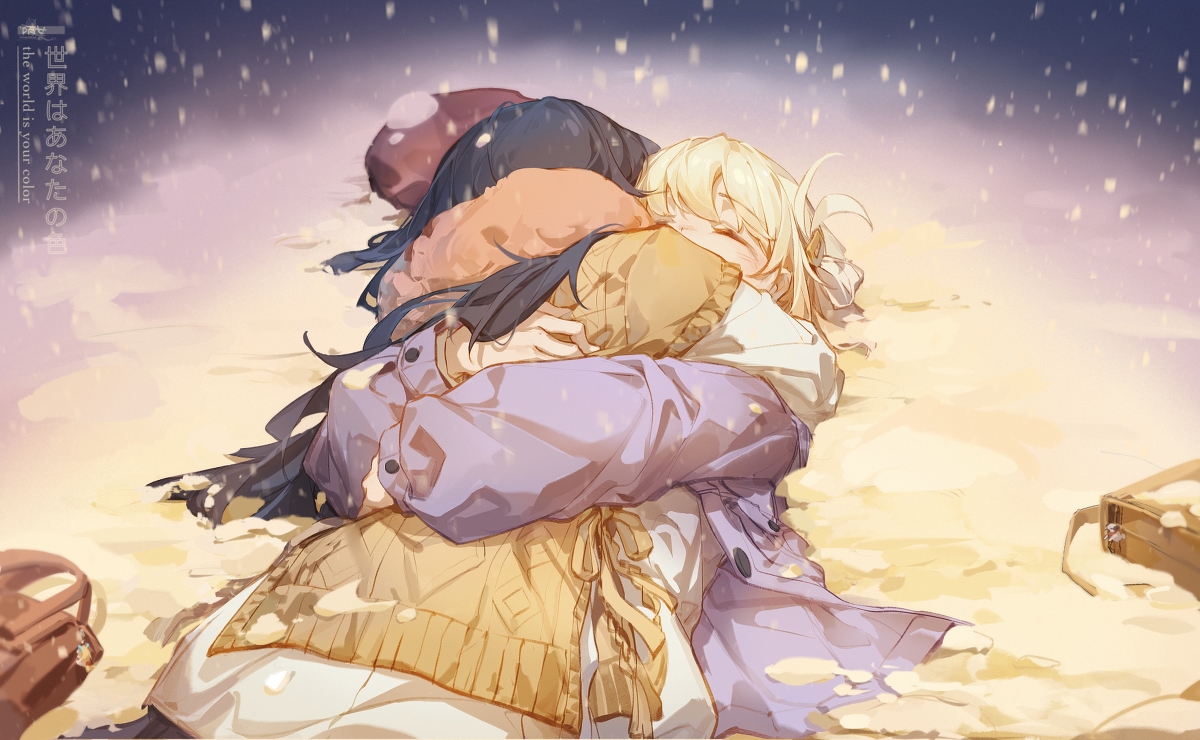 This is a pixiv picture whose title is 你的颜色.