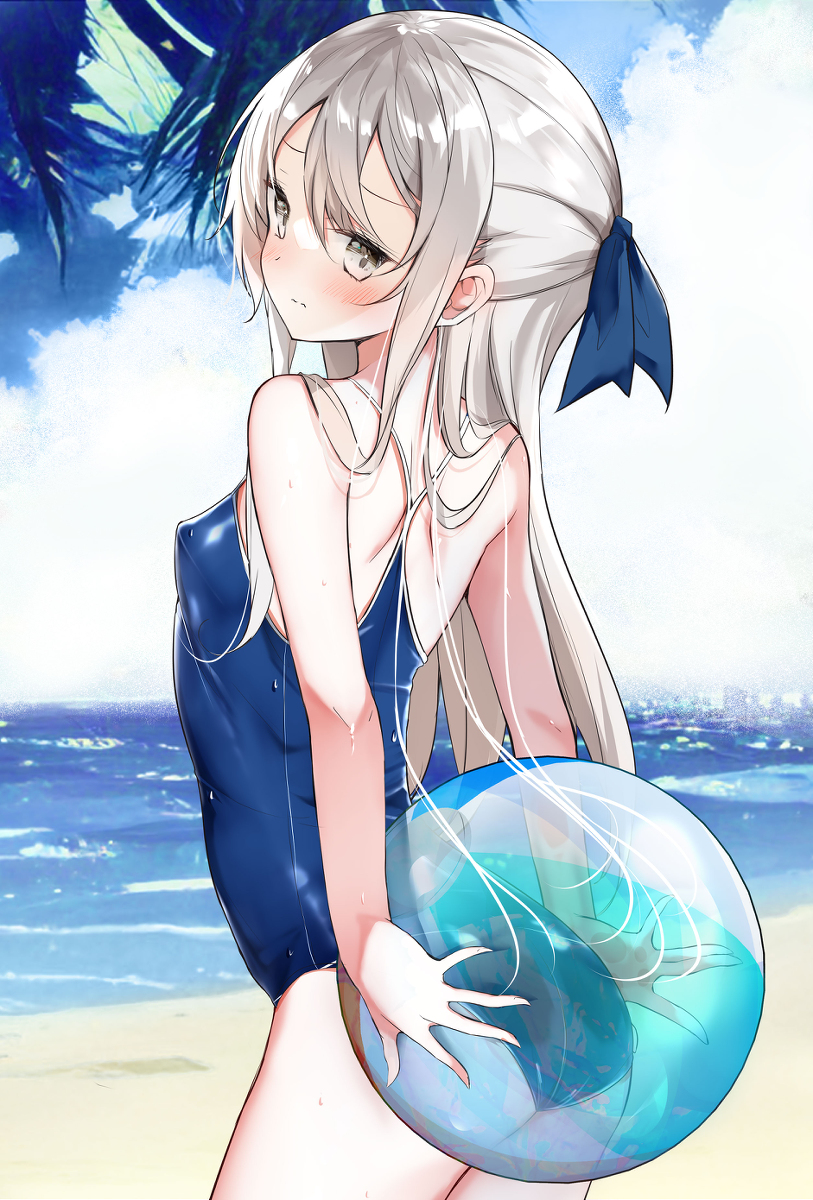 This is a pixiv picture whose title is …お尻ばっかり見ないでください。.