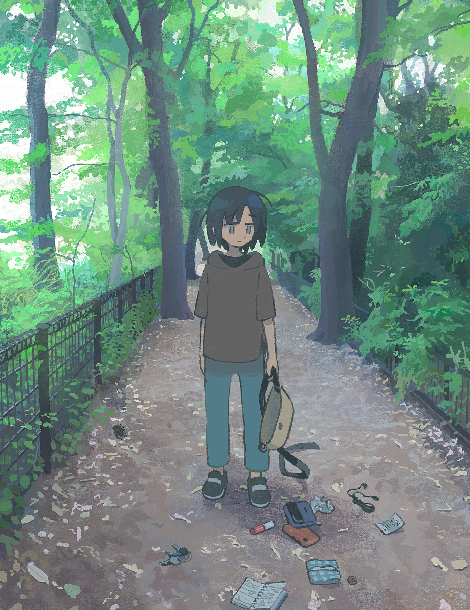 This is a pixiv picture whose title is 晩夏.