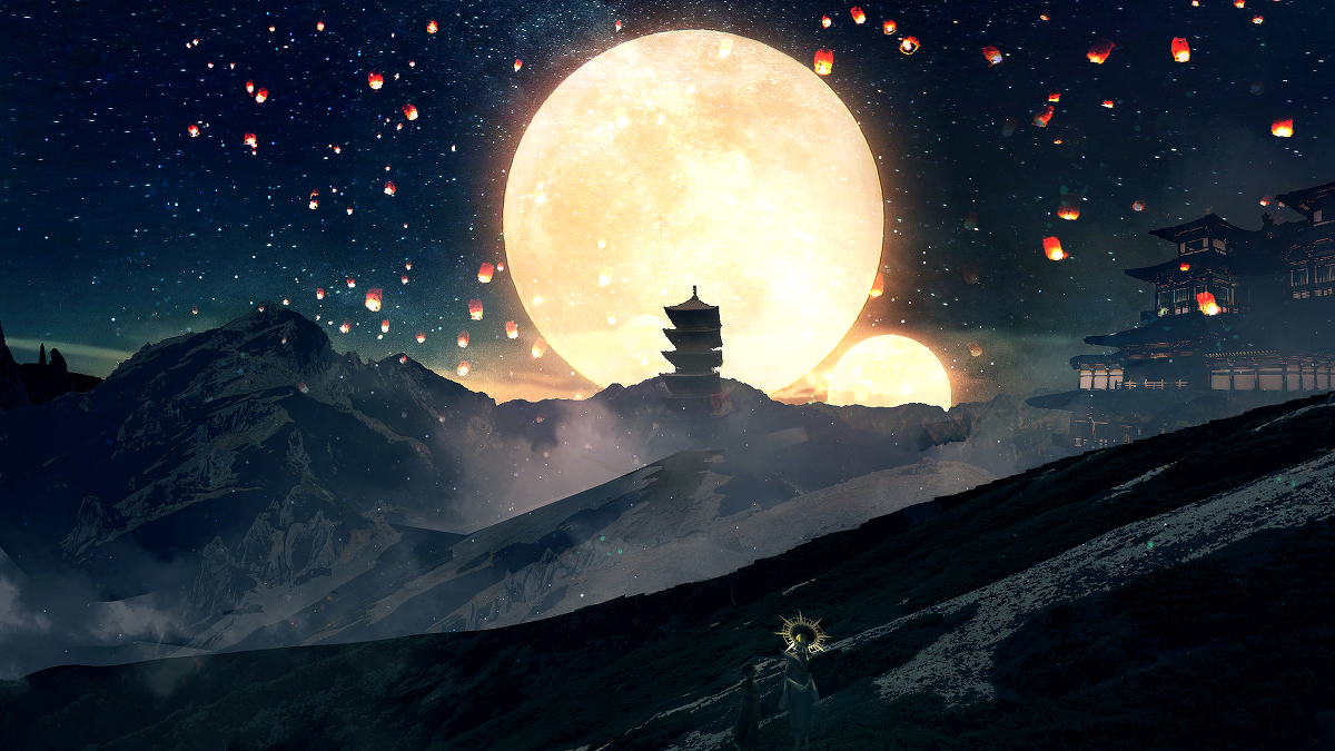 This is a pixiv picture whose title is 天国の住人を増やすために、天使が日本の桃源郷へ偵察しに行くゲーム.