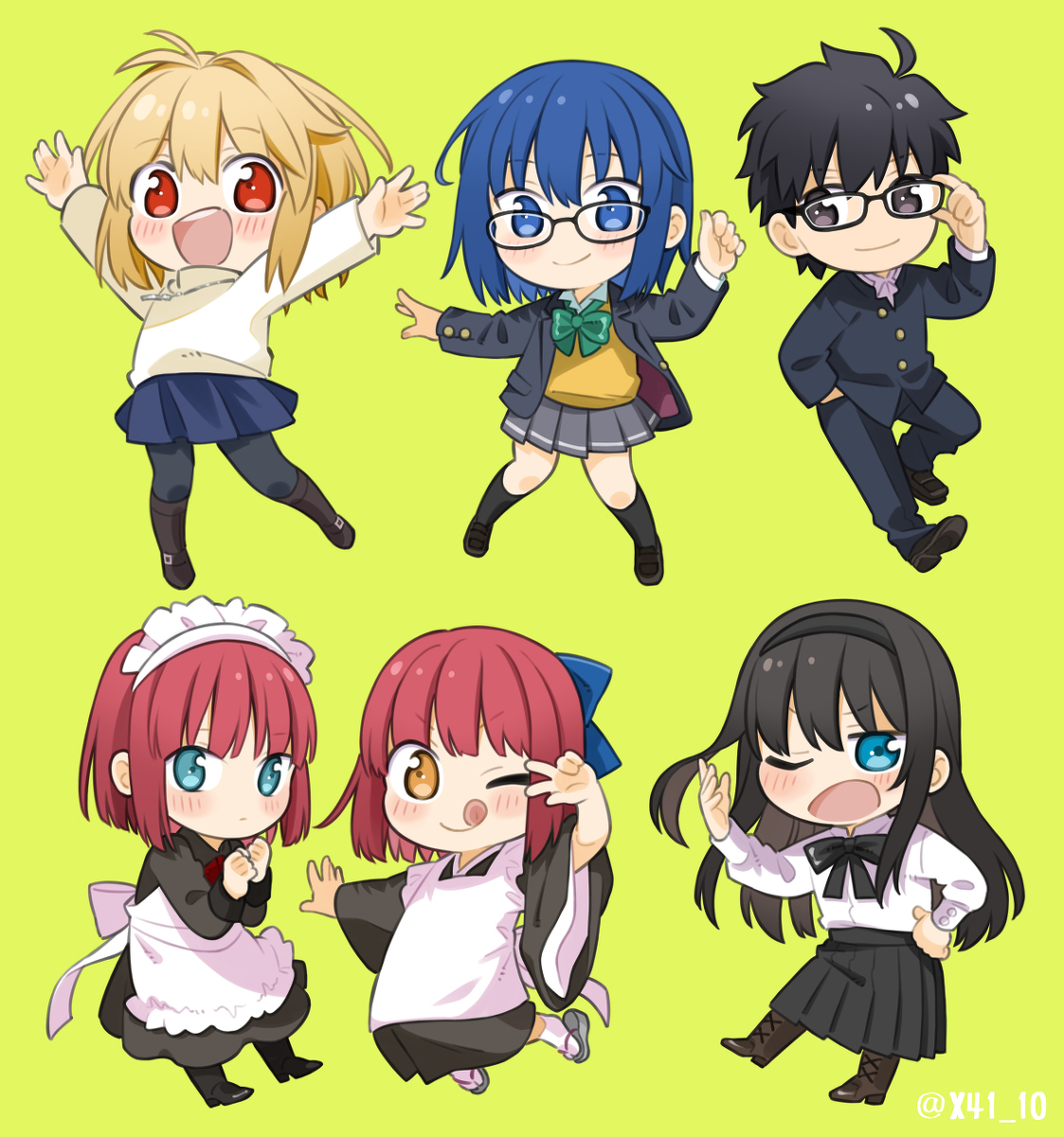 This is a pixiv picture whose title is ちび姫【月姫】.