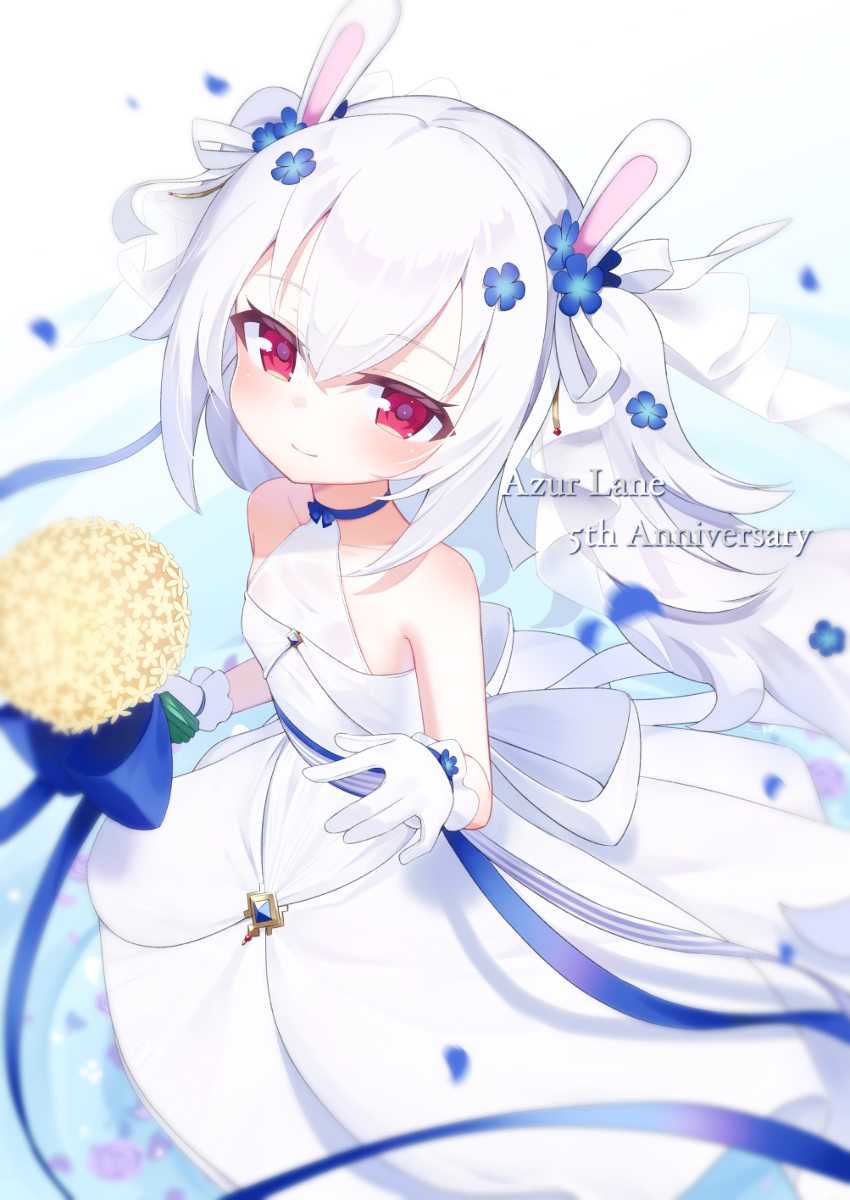 This is a pixiv picture whose title is アズレン5周年！.
