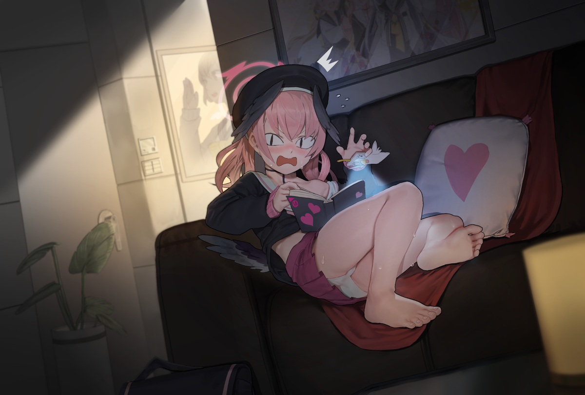 This is a pixiv picture whose title is koharu.