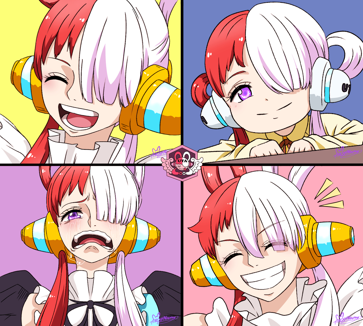 This is a pixiv picture whose title is Uta | One Piece Film : Red | Fan.