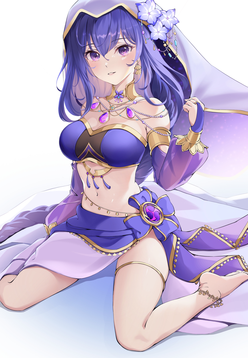 This is a pixiv picture whose title is Ei of Sumeru.