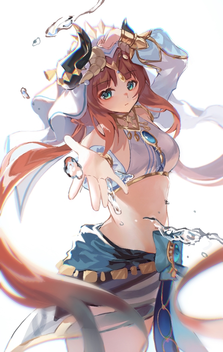 This is a pixiv picture whose title is 妮露.