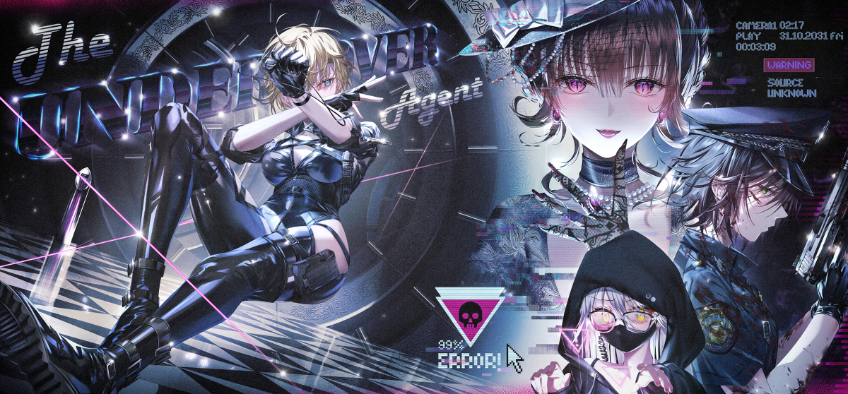 This is a pixiv picture whose title is The UNDERCOVER Agent.