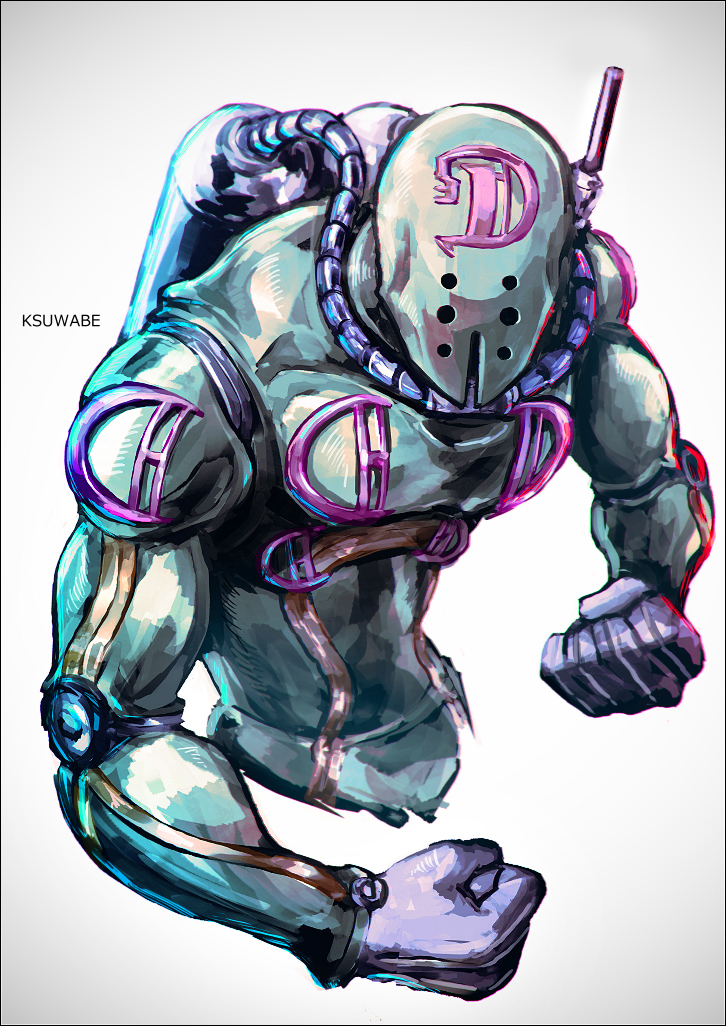 This is a pixiv picture whose title is ダイバー・ダウン.