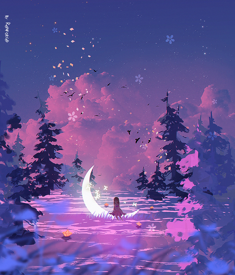 This is a pixiv picture whose title is nest.