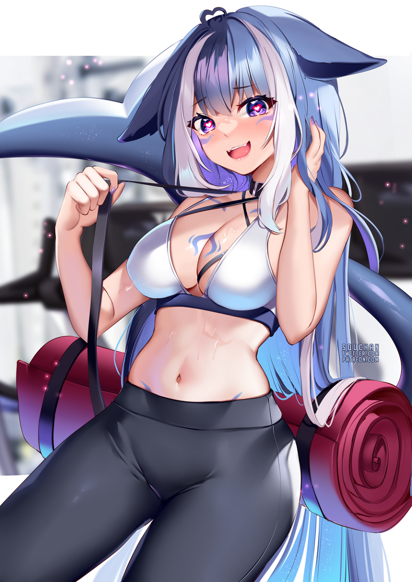 This is a pixiv picture whose title is Shylily workout.